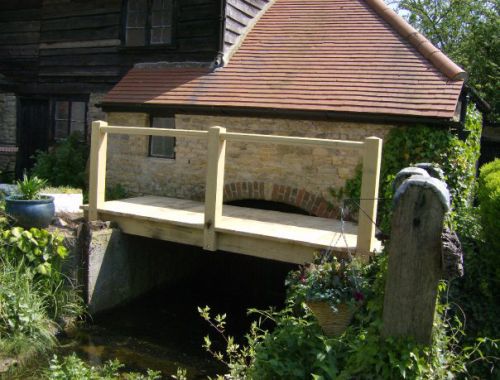 Water mill bridge.